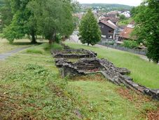 Blick auf die Ostmauer
