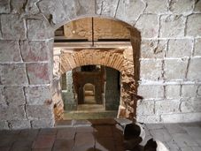 Heizanlage des Bades