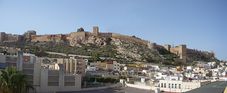 Panorama der Alcazaba von Almeria