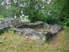 Eckturm Grundmauern