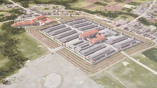Aalen Kastell Rekonstruktionszeichnung