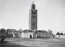 Kutubiyya-Moschee im Jahr 1930