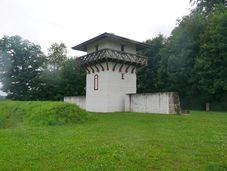 Rekonstruierter Limestumr im Barnholz, Osterburken