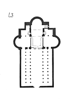 Geburtskirche in Bethlehem Grundriss