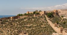 Ansicht der Alcazaba von Almeria