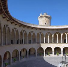 Innenhof des Castells de Bellver