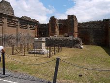 Vespasian Tempel in Pompeji