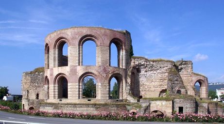 Trier Kaiserthermen Außenansicht