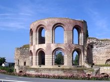 Trier Kaiserthermen Außenansicht