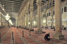 Inneres der Omayyaden-Moschee Damaskus