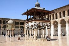 Damaskus Omayyaden-Moschee Innenhof