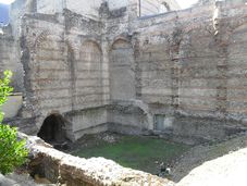 Nordseite der Thermen