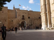 ZUgang zum Almudaina-Palast